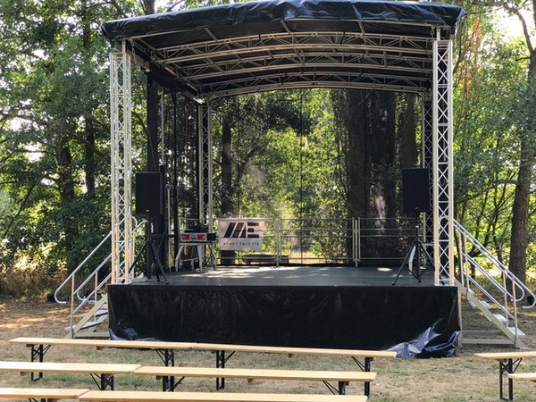 Used mobile stage for sale