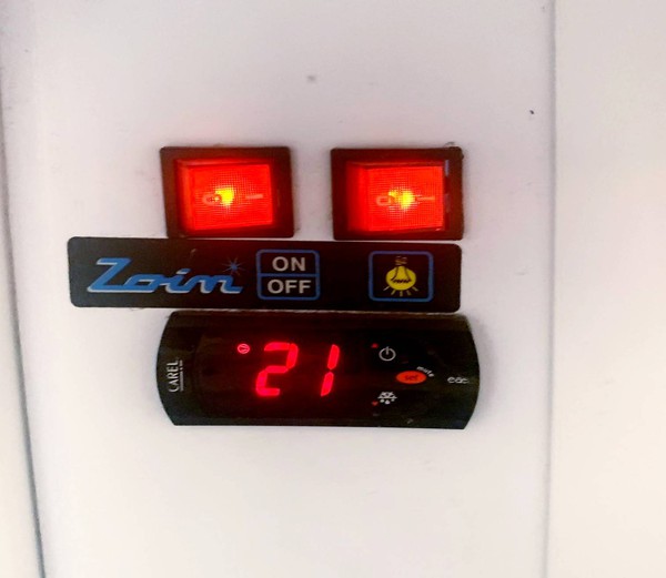 Danny DC10BQ-VA temperature control panel
