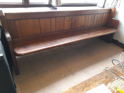 Church pews for sale