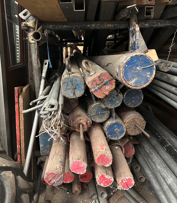 Wooden poles for sale