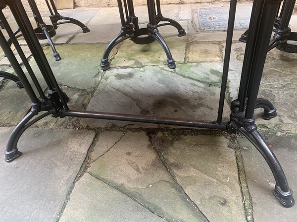 Used cast iron tables