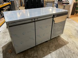 Secondhand two door fridge