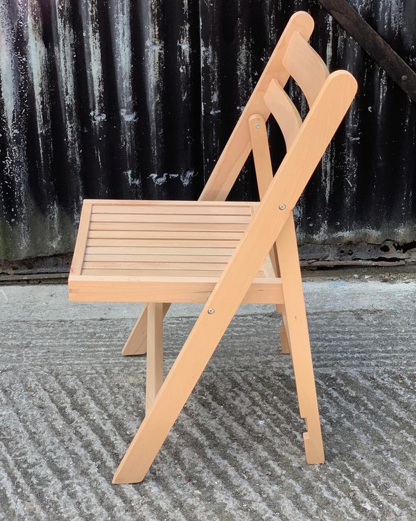 Beech Folding Chairs for sale