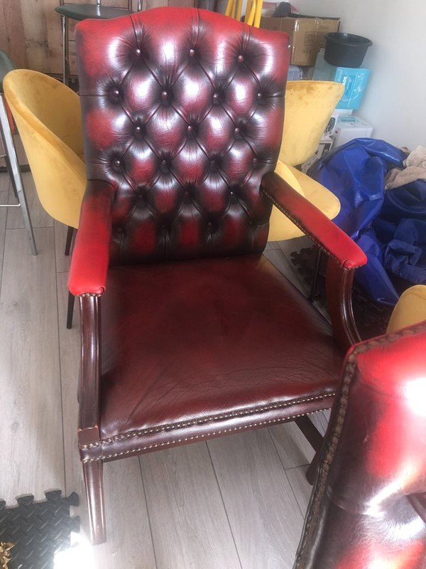 Chesterfield Arm Chairs