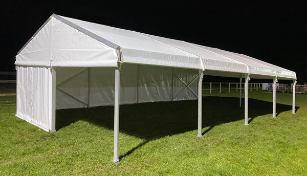 6m x 12m with bar tension roofs