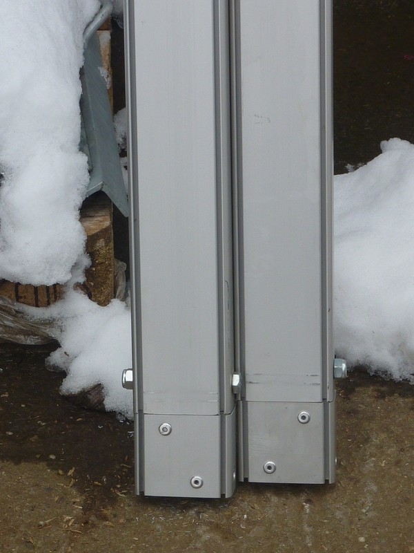 End legs with insert adjuster