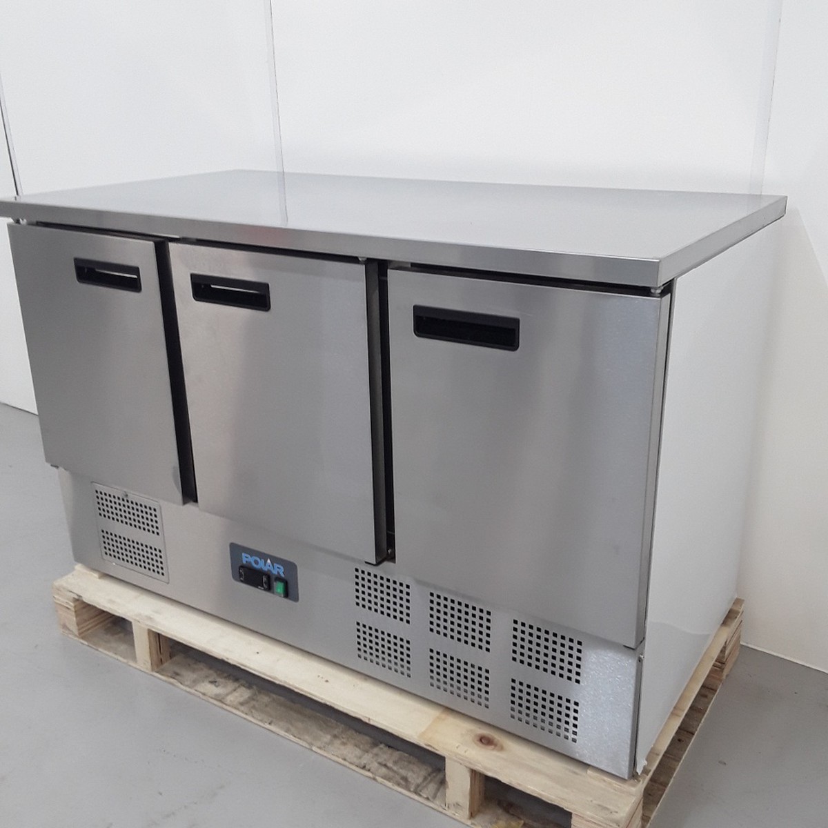 Secondhand Catering Equipment Bench Or Prep Fridges Three Door New