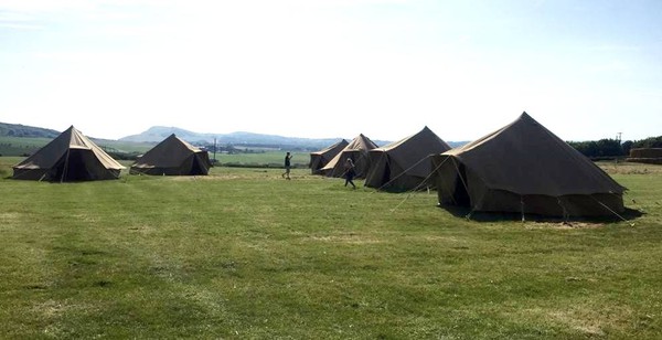 Used Glamping bell tents for sale