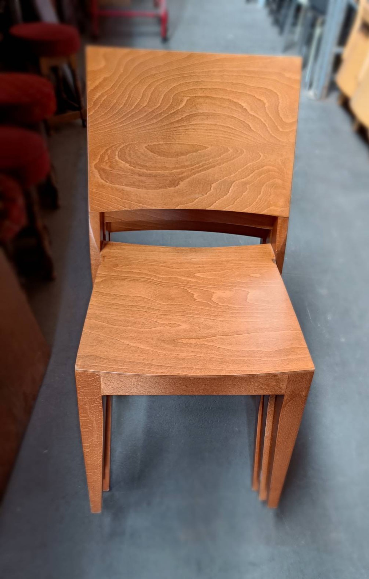 Secondhand Chairs and Tables Cafe or Bistro Chairs 24x Staking