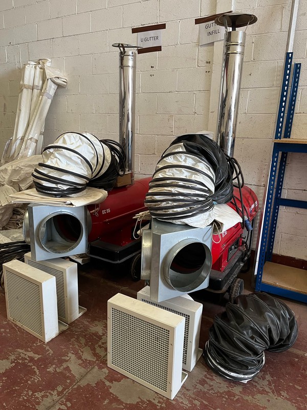 Archotherm EC55 large capacity heater kits