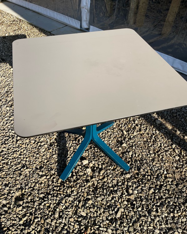 Secondhand Sturdy Melamine and Metal Base Tables