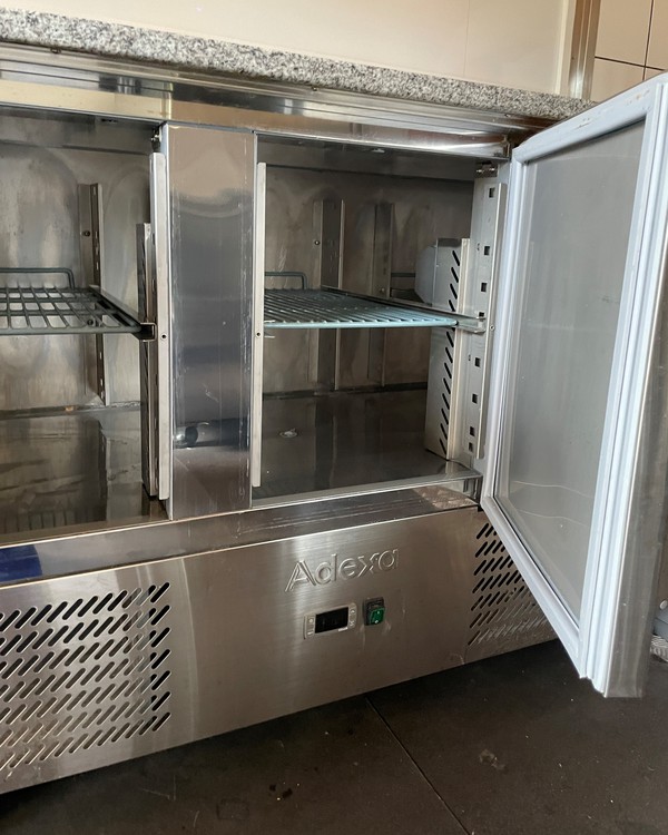 Secondhand Catering Equipment | Bench Or Prep Fridges Three Door ...