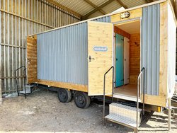 3+1 Shepherd Hut Toilet trailer for sale