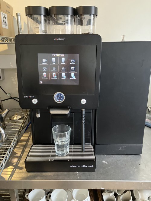 Schaerer Bean to cup coffee machine for sale