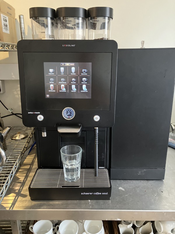 Schaerer Bean to cup coffee machine for sale