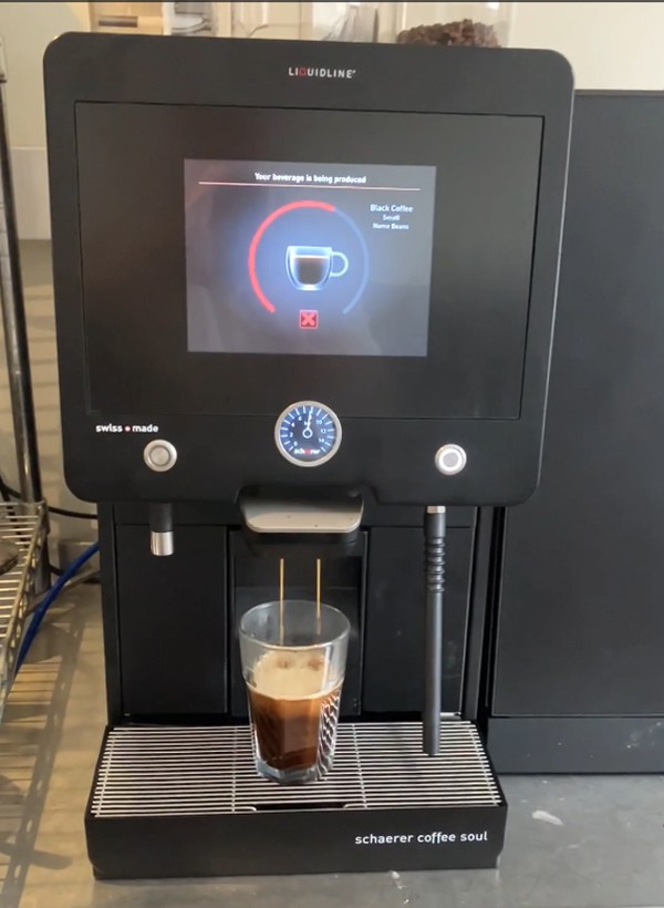 Used Schaerer Bean to cup coffee machine