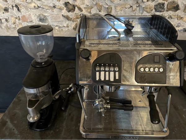 2 group coffee machine for sale