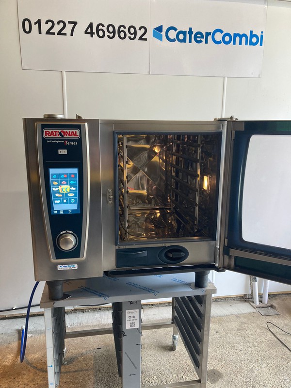 Reconditioned Rational SCC WE White Efficiency 6 Grid Combi Oven