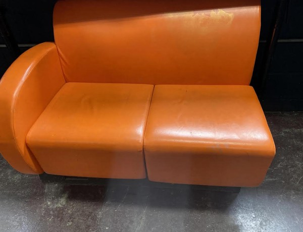 Orange Modular Seating Arrangement