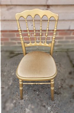 Gold Napoleon Chairs for sale