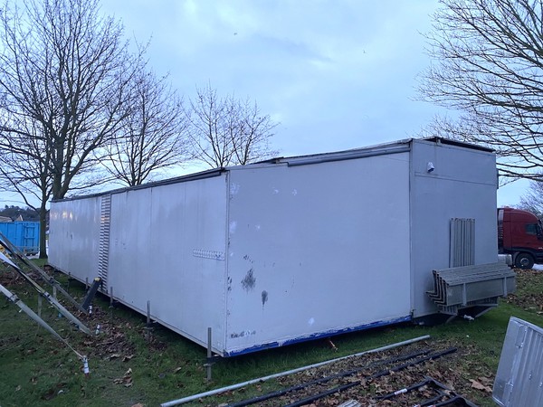 expanding articulated / HGV trailer office space expanding articulated / HGV trailer office space