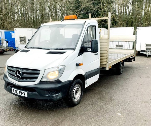 Mercedes Sprinter Flat Bed Truck with tail lift