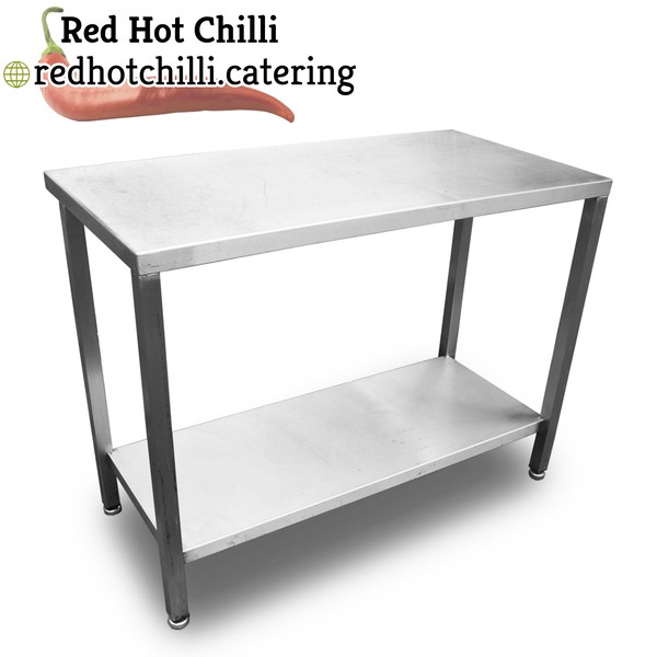 1.2m stainless steel prep table