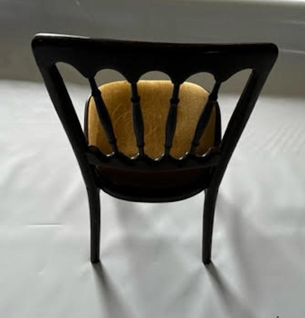Dark Brown Wooden Wedding Banqueting Chairs