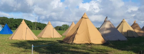 Glamping tipis for sale