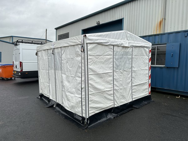 50x 3.3m x 3.0m Freestanding Pre-used Structure - Delivery to all areas of the UK 1