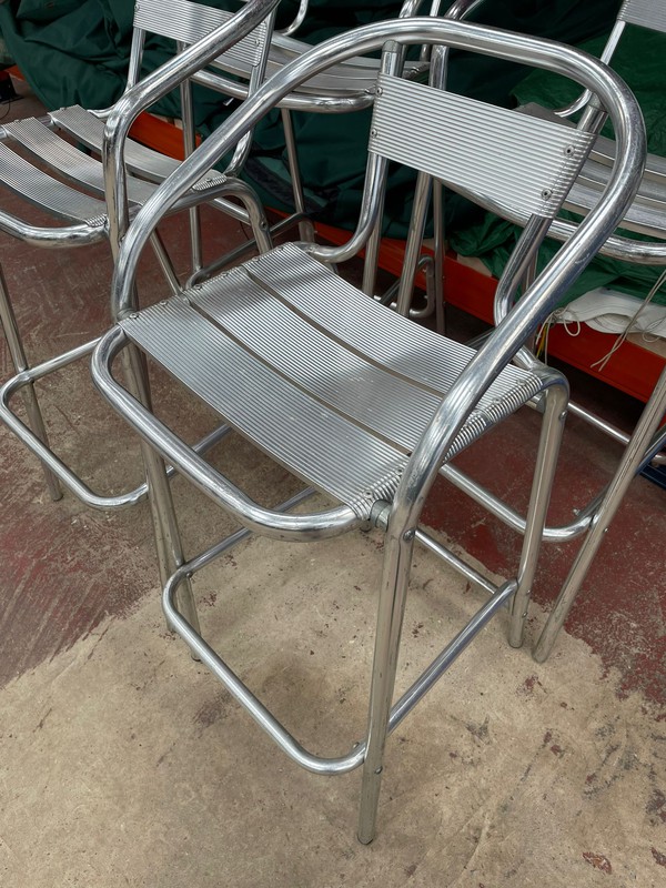 Aluminium high bar Chairs