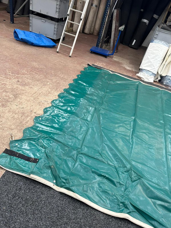 Custom Covers Marquee roof 9m (Green)