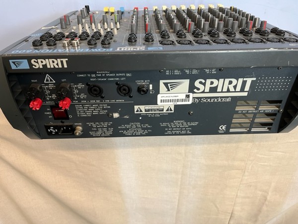 Secondhand Used Soundcraft Powerd Mixer Powerstation 600 For Sale