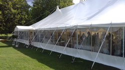 40x60ft Traditional Marquee with Panoramic Windows