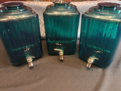 Secondhand Square Green 8Ltr Cold Drinks Dispensers For Sale Secondhand Square Green 8Ltr Cold Drinks Dispensers For Sale