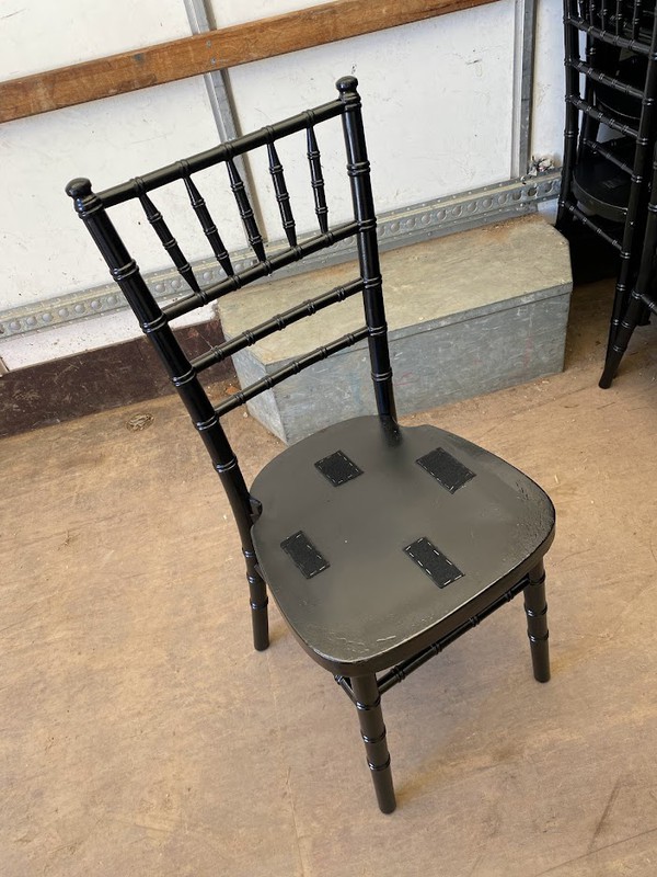 Black Chiavari Chairs For Sale