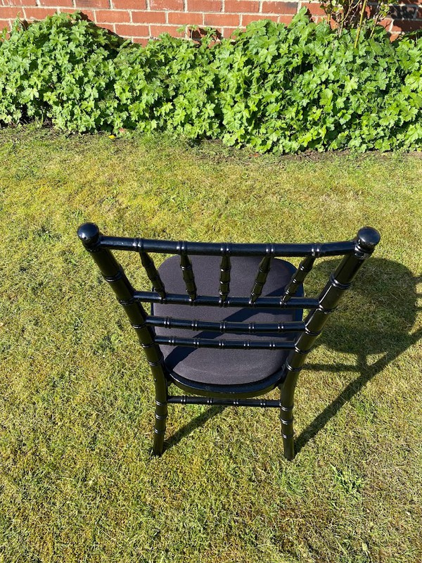 Used Black Chiavari Chairs