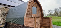 Secondhand Used Glamping Pods Fully Stocked and Ready for Camping For Sale