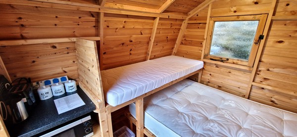 Secondhand Used Glamping Pods Fully Stocked and Ready for Camping