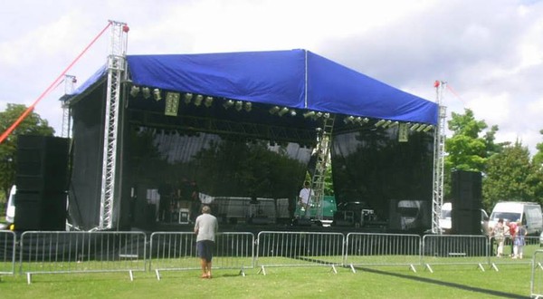 Second hand festival Stage roof