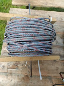 Secondhand Roof Wire Reel Roder for 12m or 15m Spans Marquee For Sale