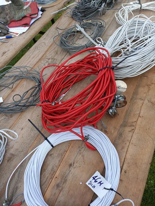 Secondhand Used Linings Wires and Pulleys