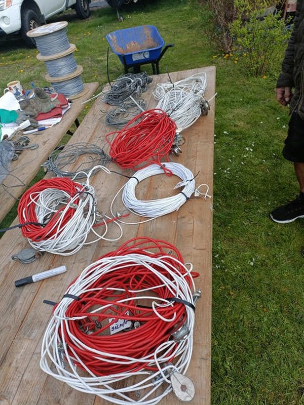 Secondhand Used Linings Wires and Pulleys For Sale