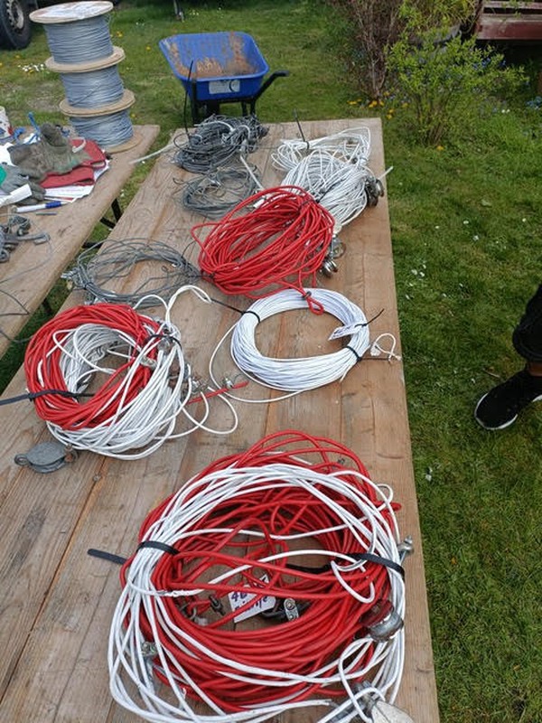 Used Linings Wires and Pulleys For Sale