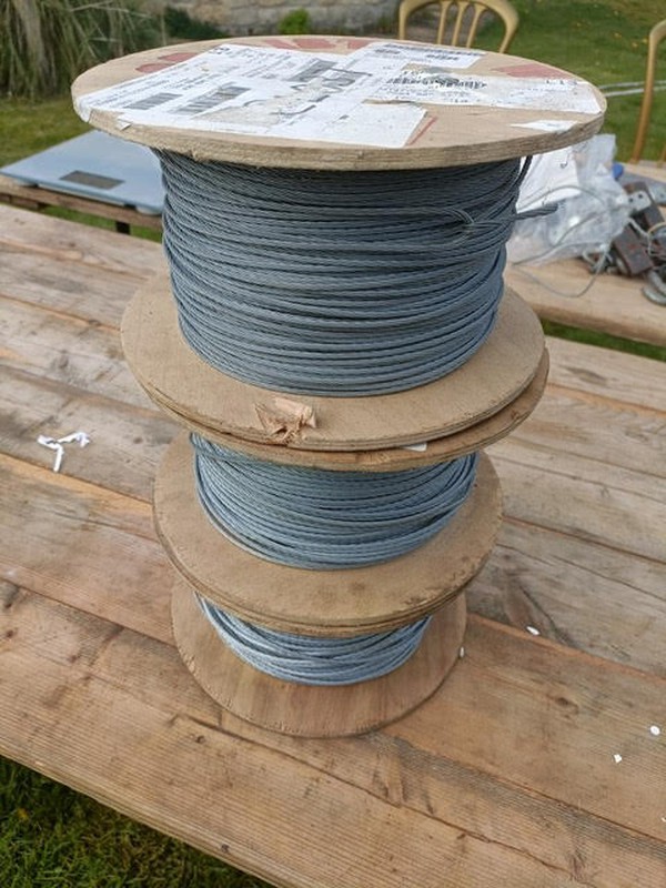 Secondhand Fence Wire Roll 200m For Sale