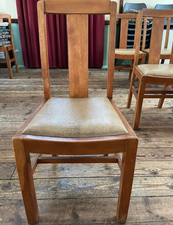 Wooden Church chairs for sale