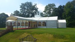 9m x 18m Hoecker  framed marquee for sale