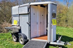 Horsebox Shower Block / Toilet Block Trailer (with Instant Gas Boiler) - Powys