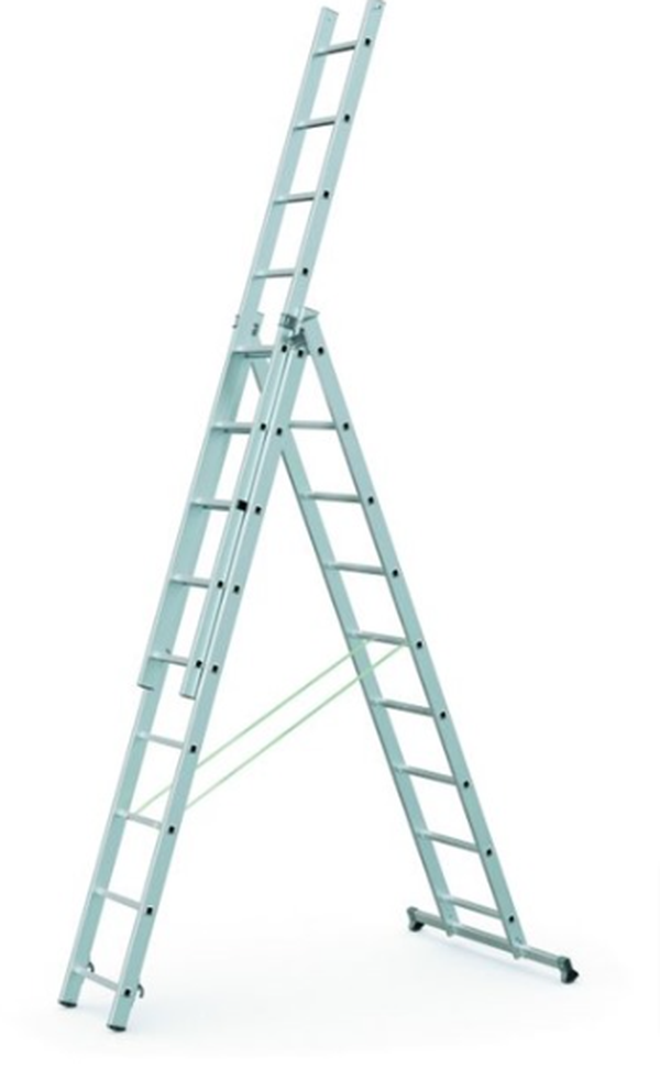 Zarges 7 Rung 5m - 3 extension ladder