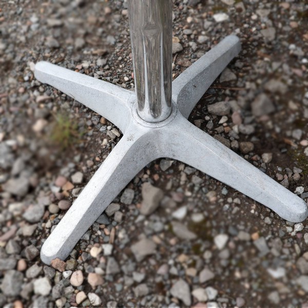 Aluminium table base